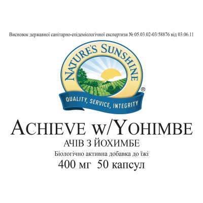 Ачів з Йохімбе / Achieve with Yohimbe NSP - для чоловічої потенції