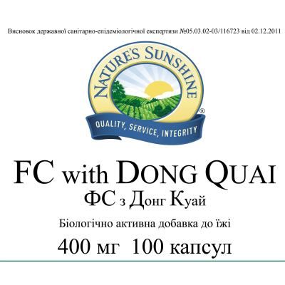 Еф Сі з Донг Ква / FC with Dong Quai - фітоестрогени при клімаксі